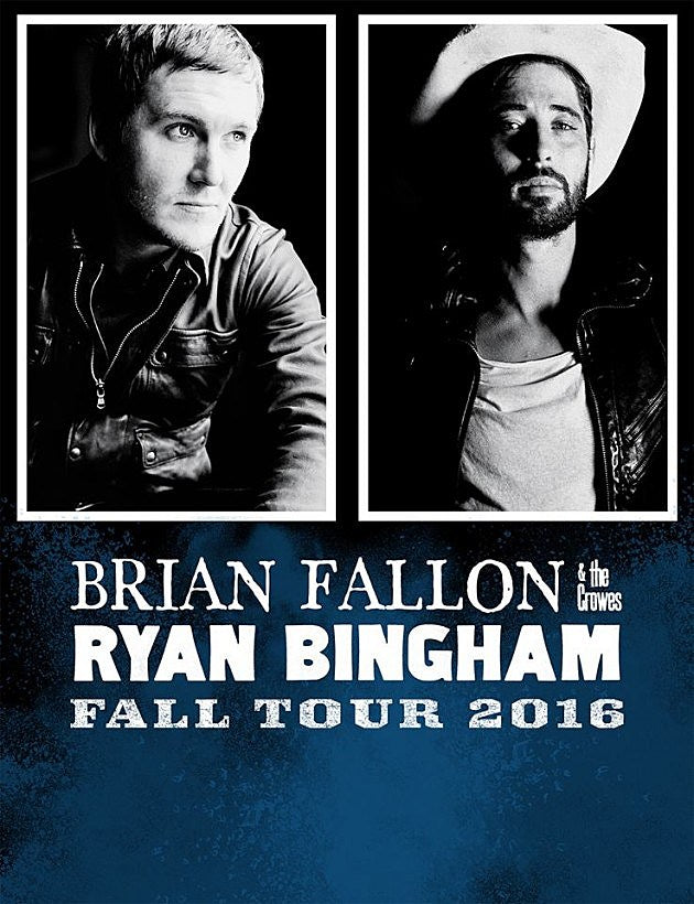 Brian Fallon & Ryan Bingham touring, including Terminal 5 & the Cap (dates)