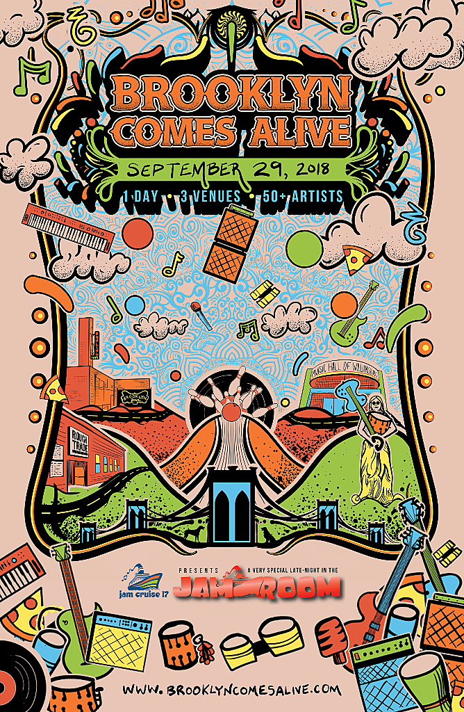 Brooklyn Comes Alive 2018 is one day at MHOW, BK Bowl & Rough Trade