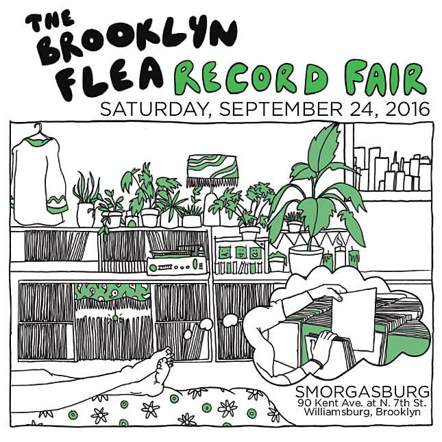 Brooklyn Flea Record Fair DJ schedule revealed