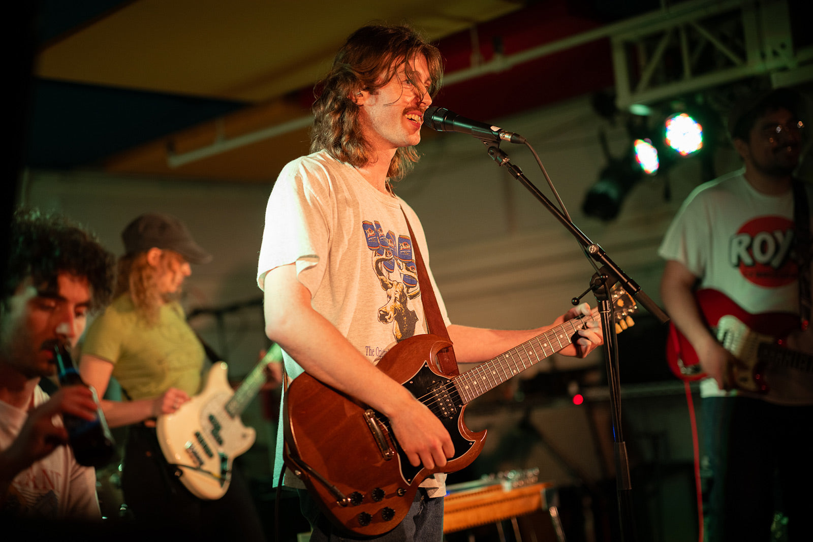 Brown Horse played 1st NYC show at Night Club 101 with God’s Country & Adelyn Strei (pics, video)