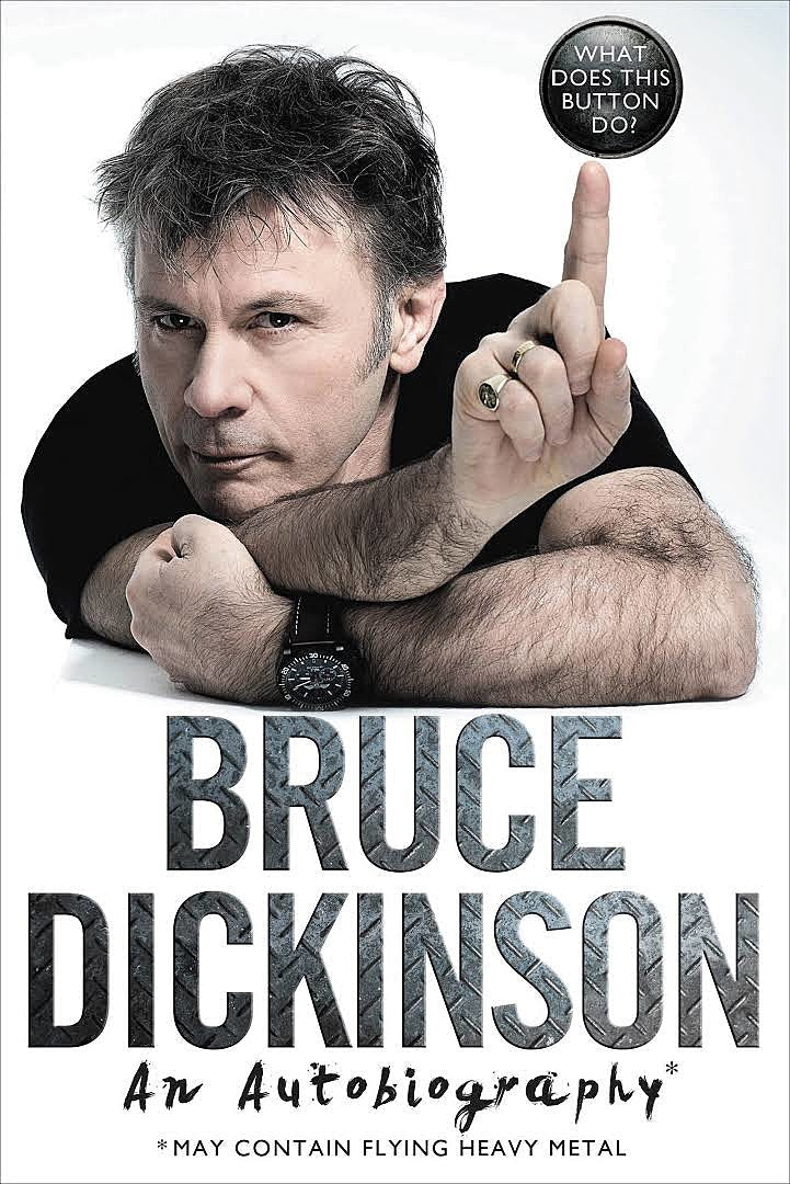 Iron Maiden’s Bruce Dickinson releasing memoir, going on book tour