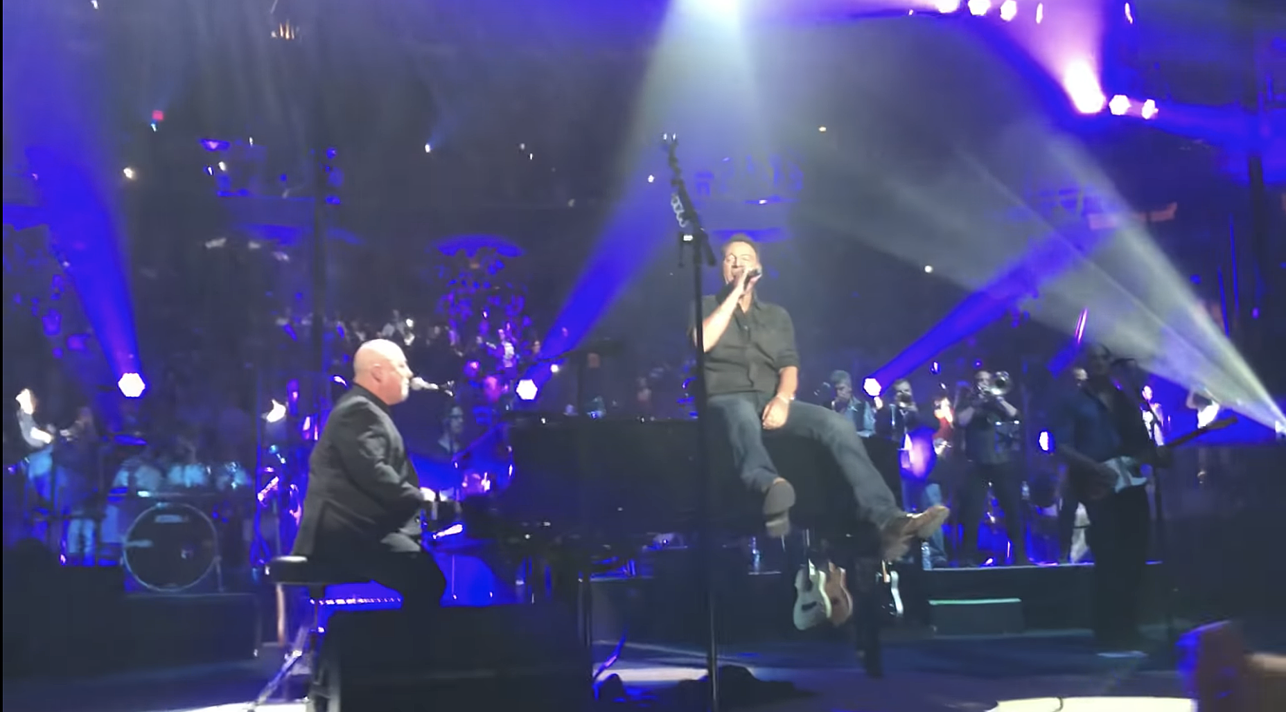 Bruce Springsteen joined Billy Joel for his 100th MSG show (on Billy Joel Day)