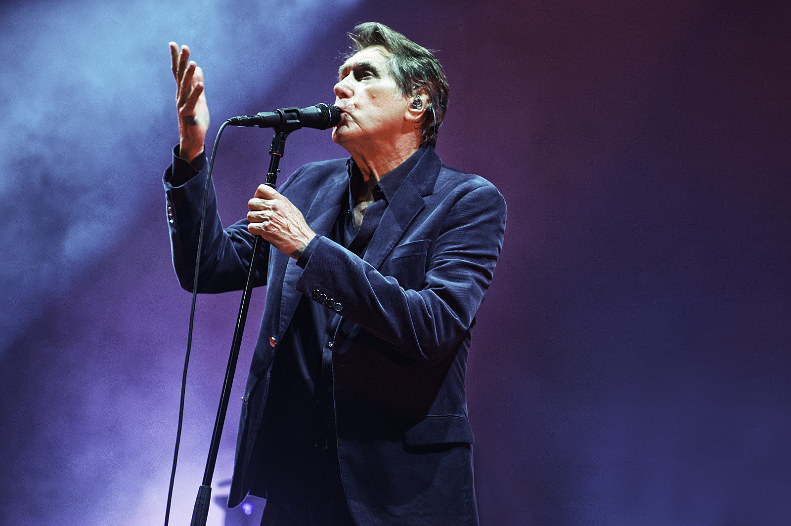 Bryan Ferry touring in 2017, playing Hollywood Bowl with an Orchestra
