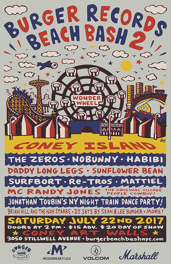 Burger Beach Bash returning to Coney Island (initial lineup & tix)
