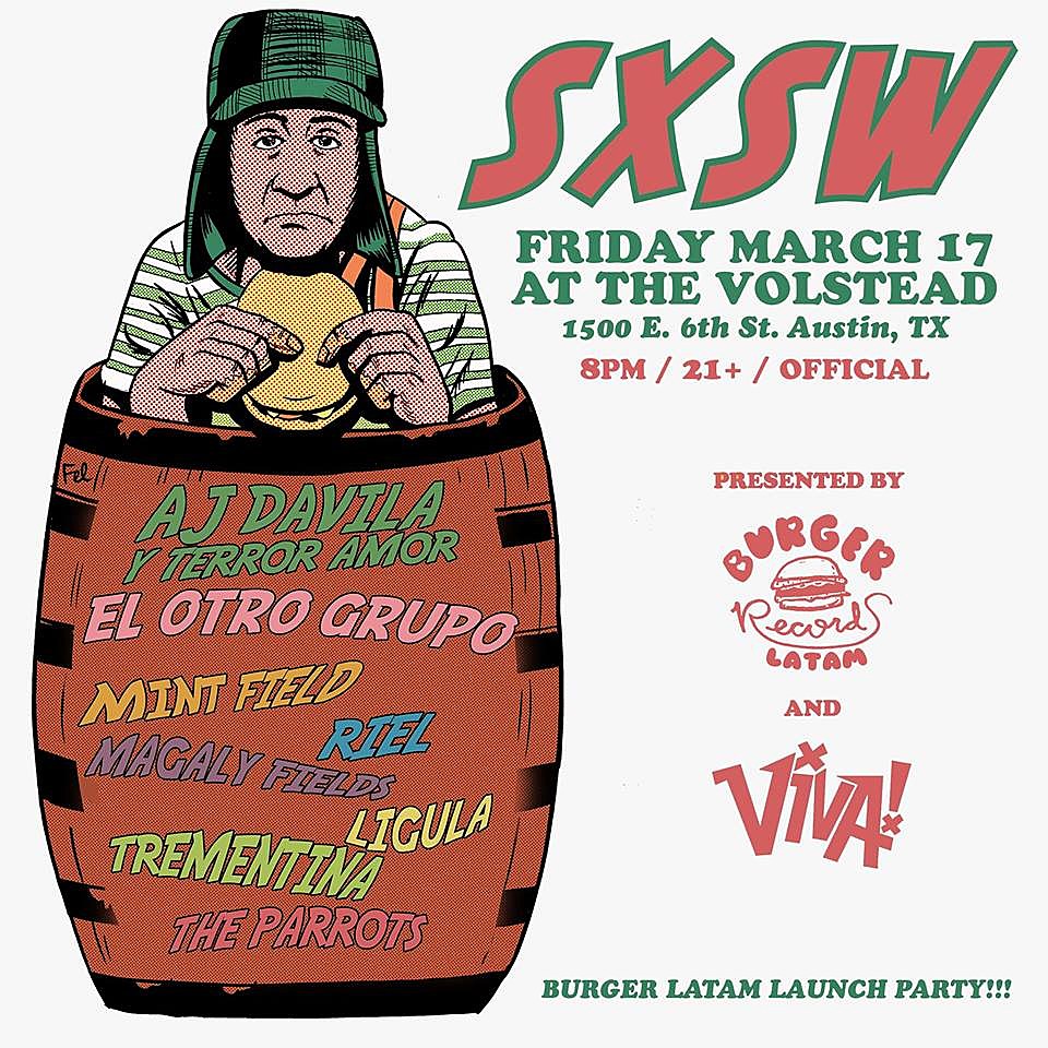 Burger Records throwing four parties/shows during SXSW (lineups)
