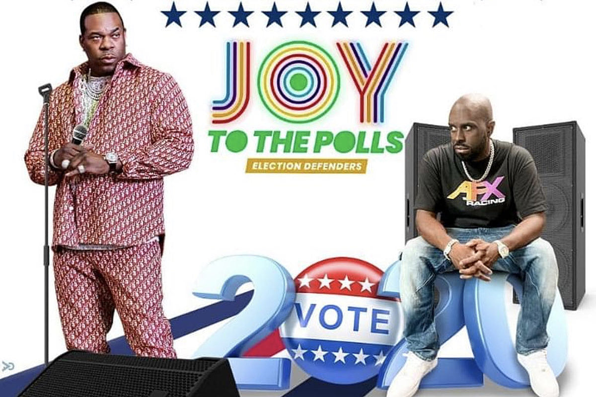 Busta Rhymes releases song w/ Eminem, playing at NYC polling stations today?
