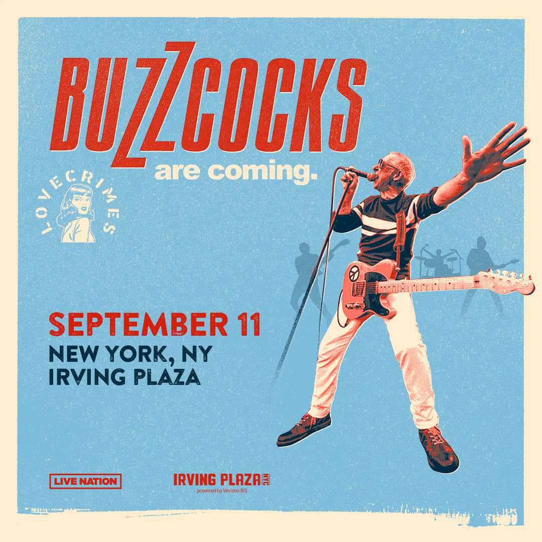 Buzzcocks @ Irving Plaza on BrooklynVegan presale (password here)