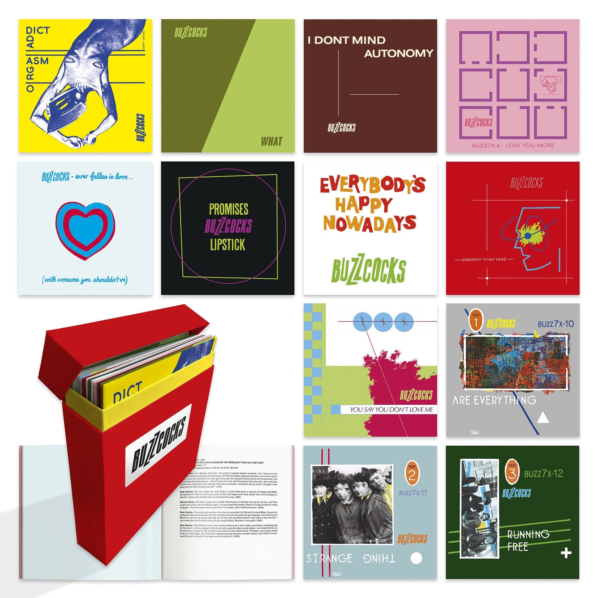 Buzzcocks’ 1977-1980 UA singles being reissued as 7″ box set