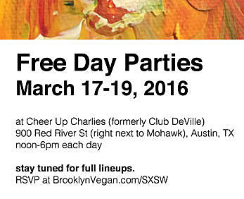 RSVP for BrooklynVegan @ SXSW 2016; Win a Gretsch Guitar