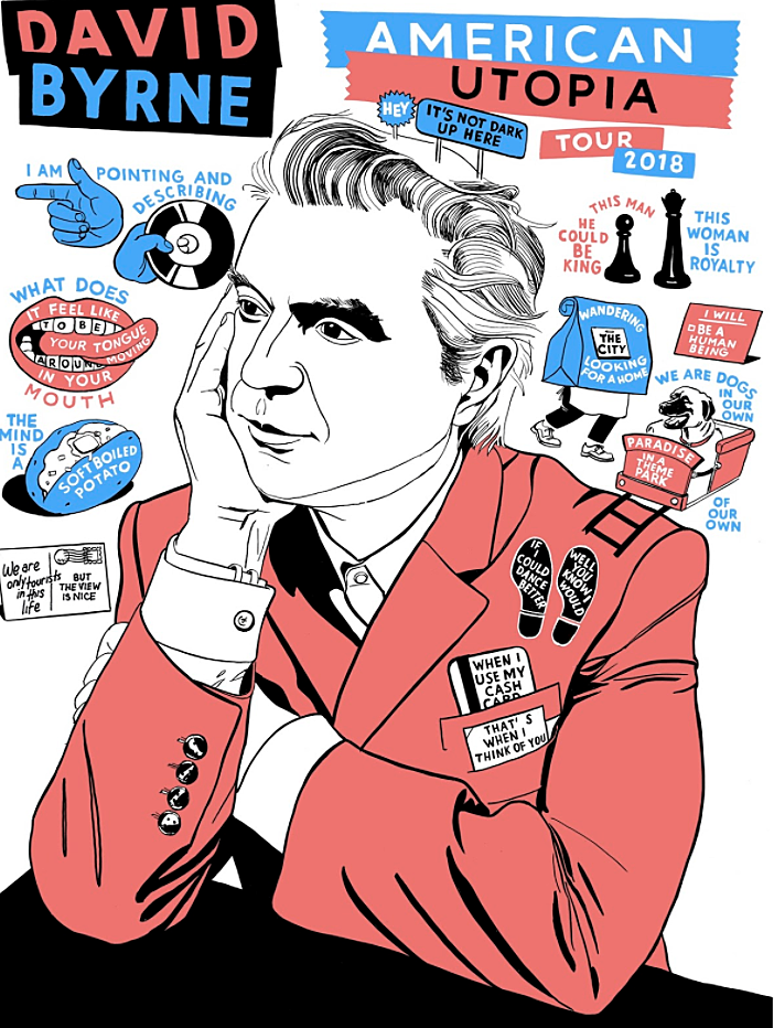 David Byrne announces world tour
