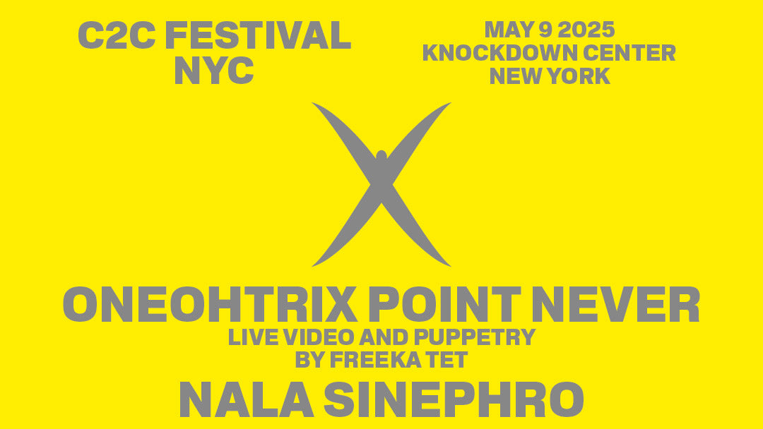 C2C Festival NYC 2025 lineup (Oneohtrix Point Never, Nala Sinephro, John Glacier, Jlin, Two Shell, more)