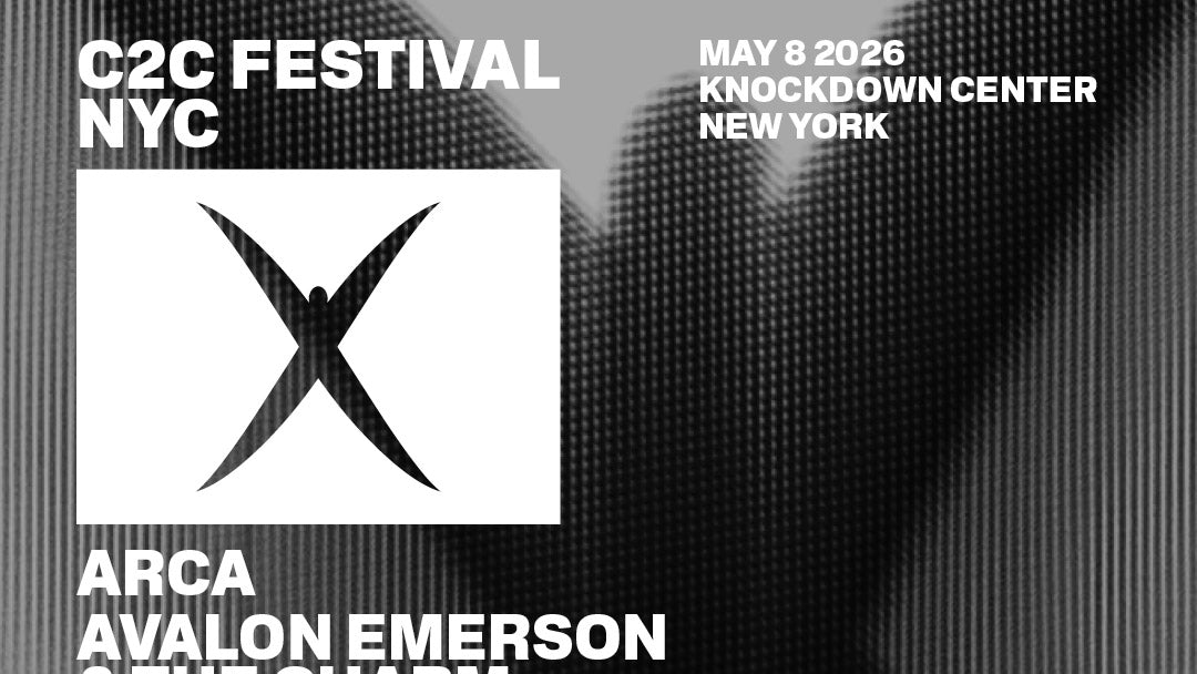 Arca, Nourished by Time, Los Thuthanaka, aya & more playing C2C Festival 2026 at Knockdown Center