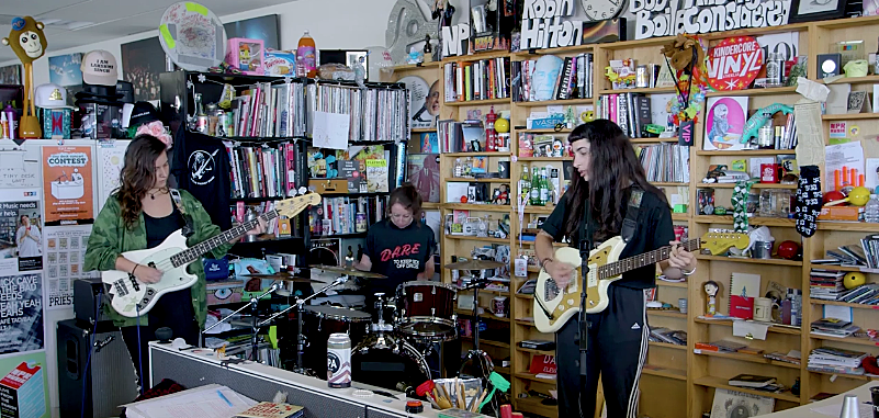 watch Camp Cope play 3 songs in a Tiny Desk concert