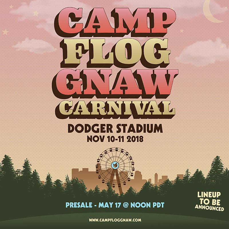 Tyler, the Creator doing Camp Flog Gnaw 2018 at Dodger Stadium