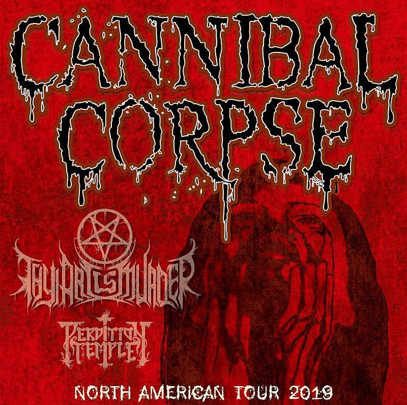 Cannibal Corpse announce fall North American tour