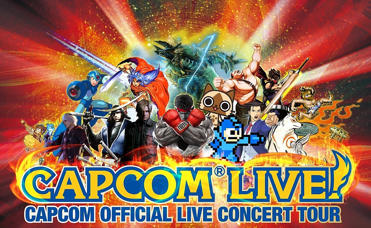Capcom Live playing Mega Man, Street Fighter & more videogame music on tour