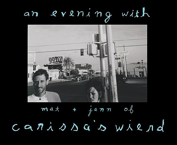 Carissa’s Wierd (Mat + Jenn) playing NYC ‘Ugly But Honest’ 20th anniversary show