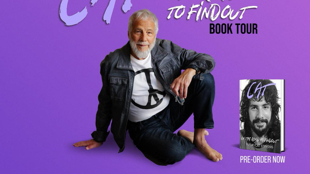 Yusuf/Cat Stevens performing songs on book tour for new memoir (Beacon Theatre included)