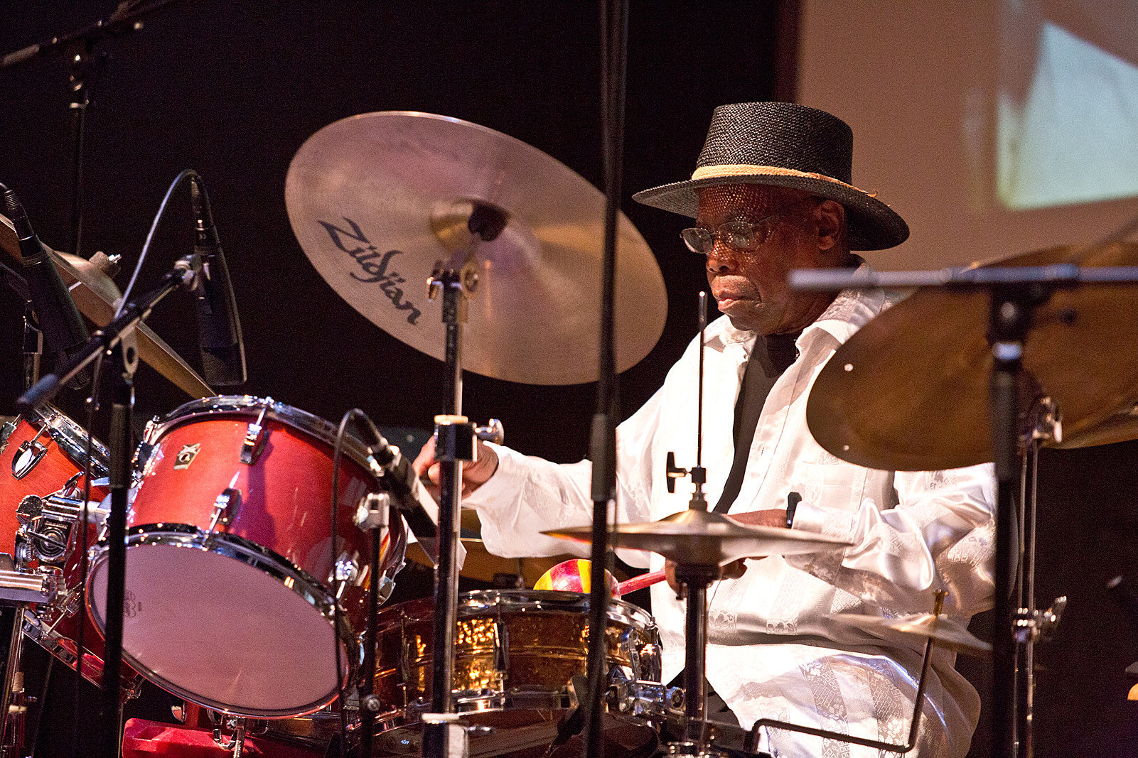 Andrew Cyrille played the 2019 Vision Festival kickoff (pics, video)