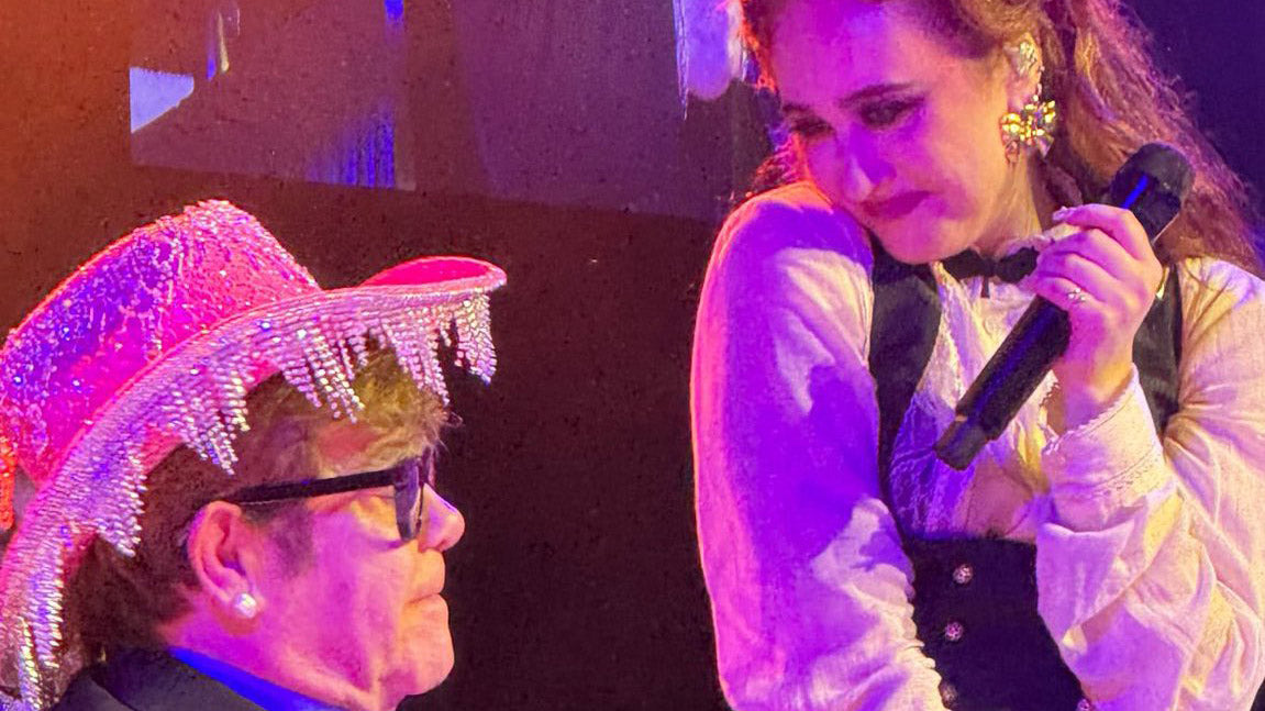 Chappell Roan & Elton John played “Pink Pony Club” & “Don’t Let the Sun Go Down on Me” at Oscar party