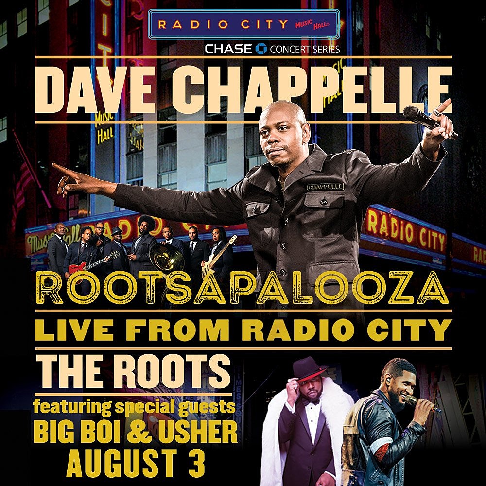 Usher added to Dave Chappelle’s Radio City residency