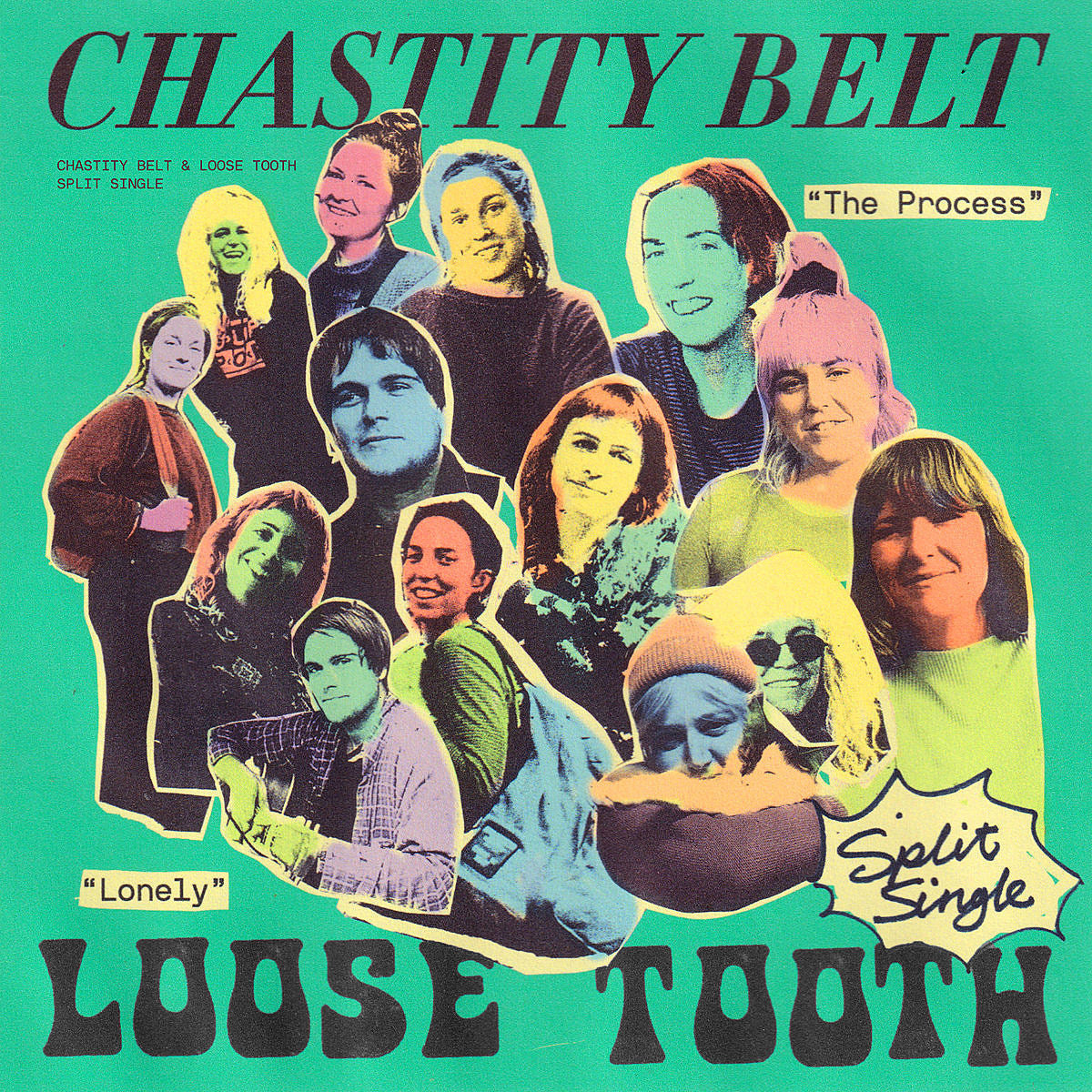 Chastity Belt & Loose Tooth release split-7″ for upcoming North American tour