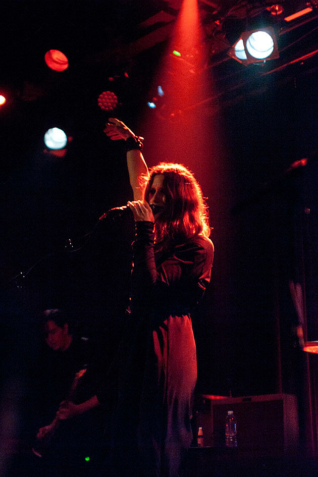 Chelsea Wolfe played Saint Vitus and Music Hall of Williamsburg w/ Wovenhand (pics from MHOW)