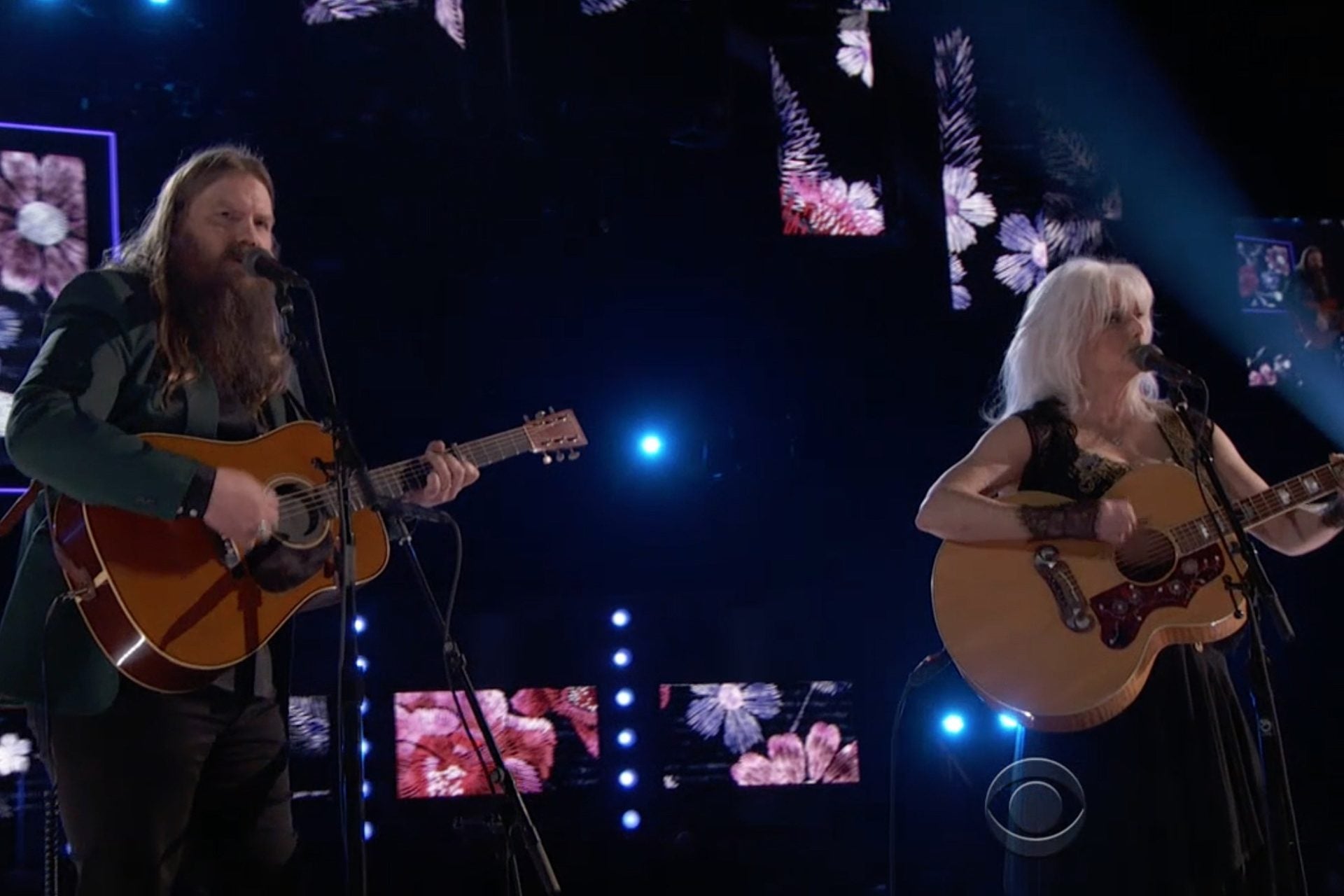 watch Chris Stapleton & Emmylou Harris cover Tom Petty at the Grammys