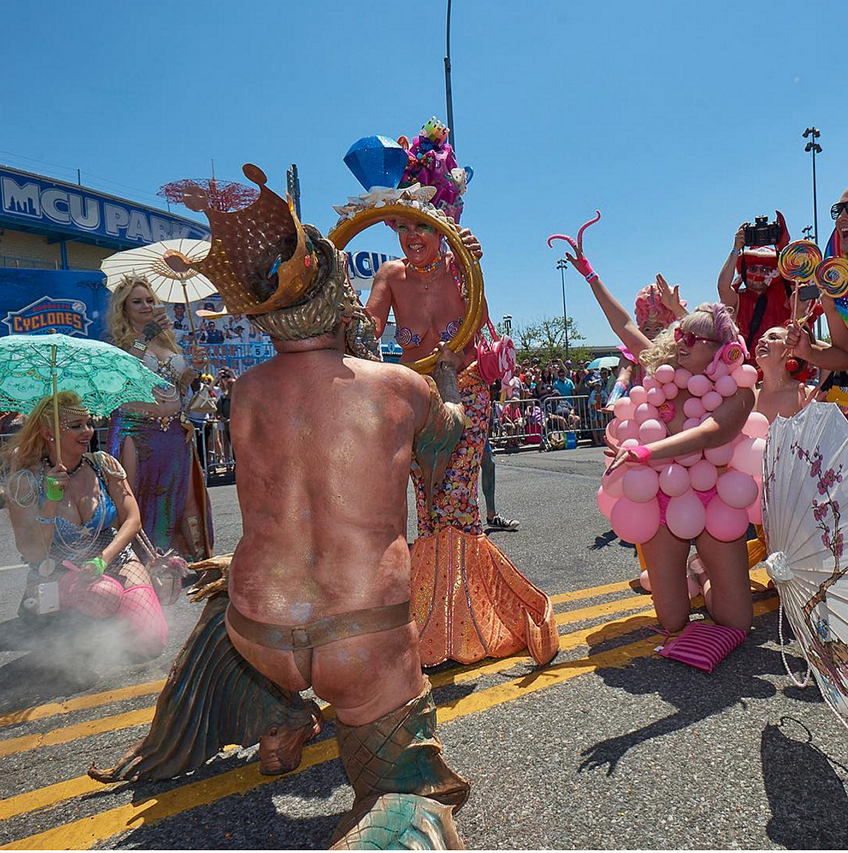 GWAR’s Sexecutioner proposed to his girlfriend in the middle of the Mermaid Parade