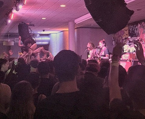 Chumped played their last pre-hiatus show at The Fest (watch their full set); members playing other shows