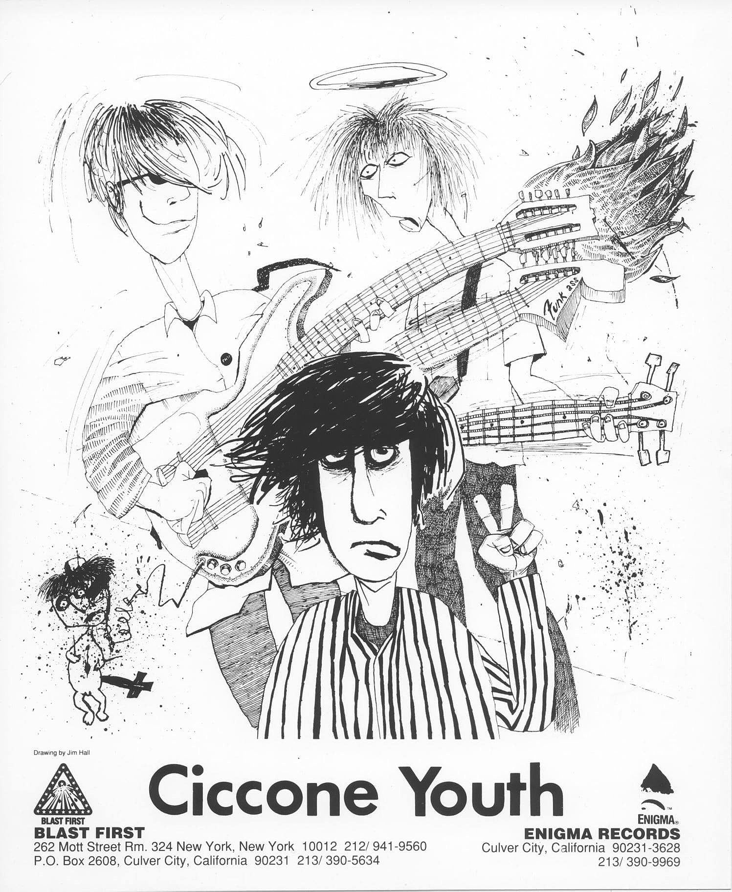 Sonic Youth put Ciccone Youth album (ft. Mike Watt & J. Mascis) on Bandcamp