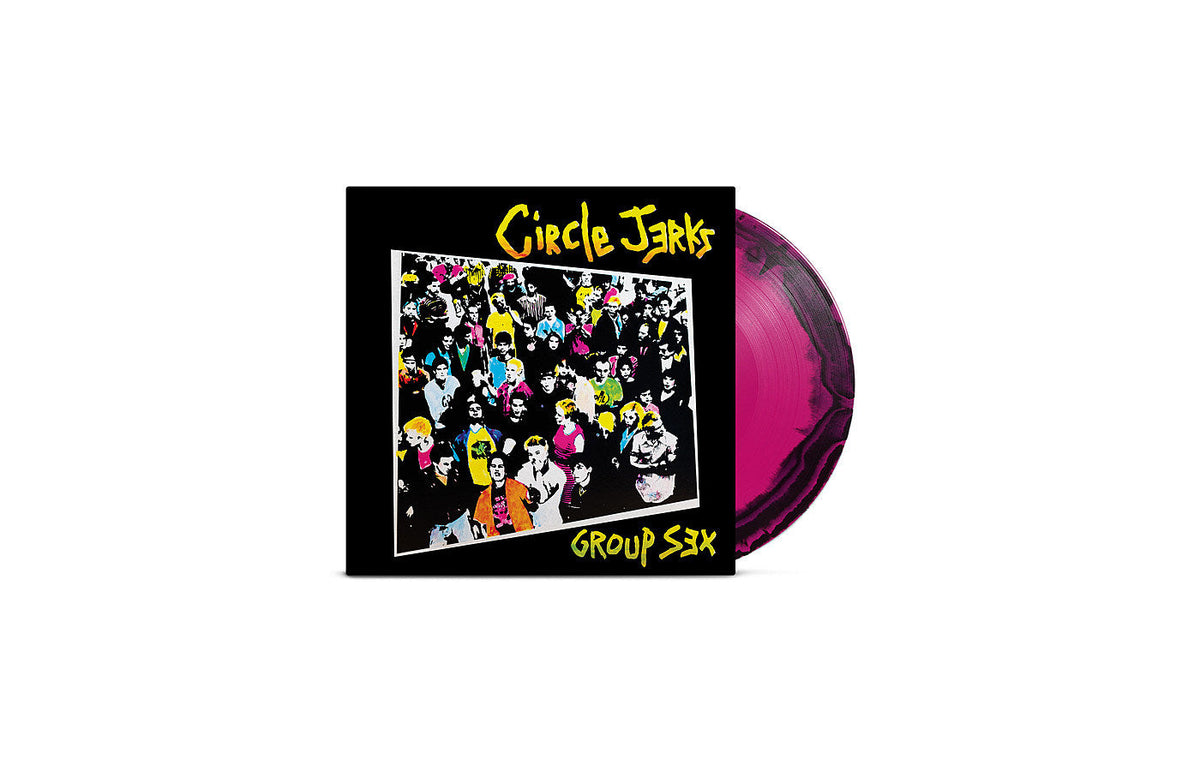Circle Jerks’ ‘Group Sex’ deluxe edition now on black-and-pink vinyl (in the BV shop)