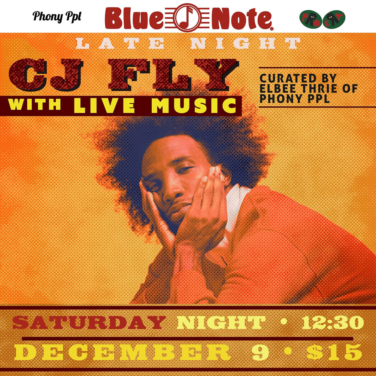 CJ Fly playing live set with Phony PPL singer (win tix!)