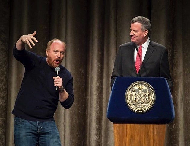Louis CK hosting de Blasio fundraiser at Brooklyn Bowl (watch them together on ‘Horace & Pete’)