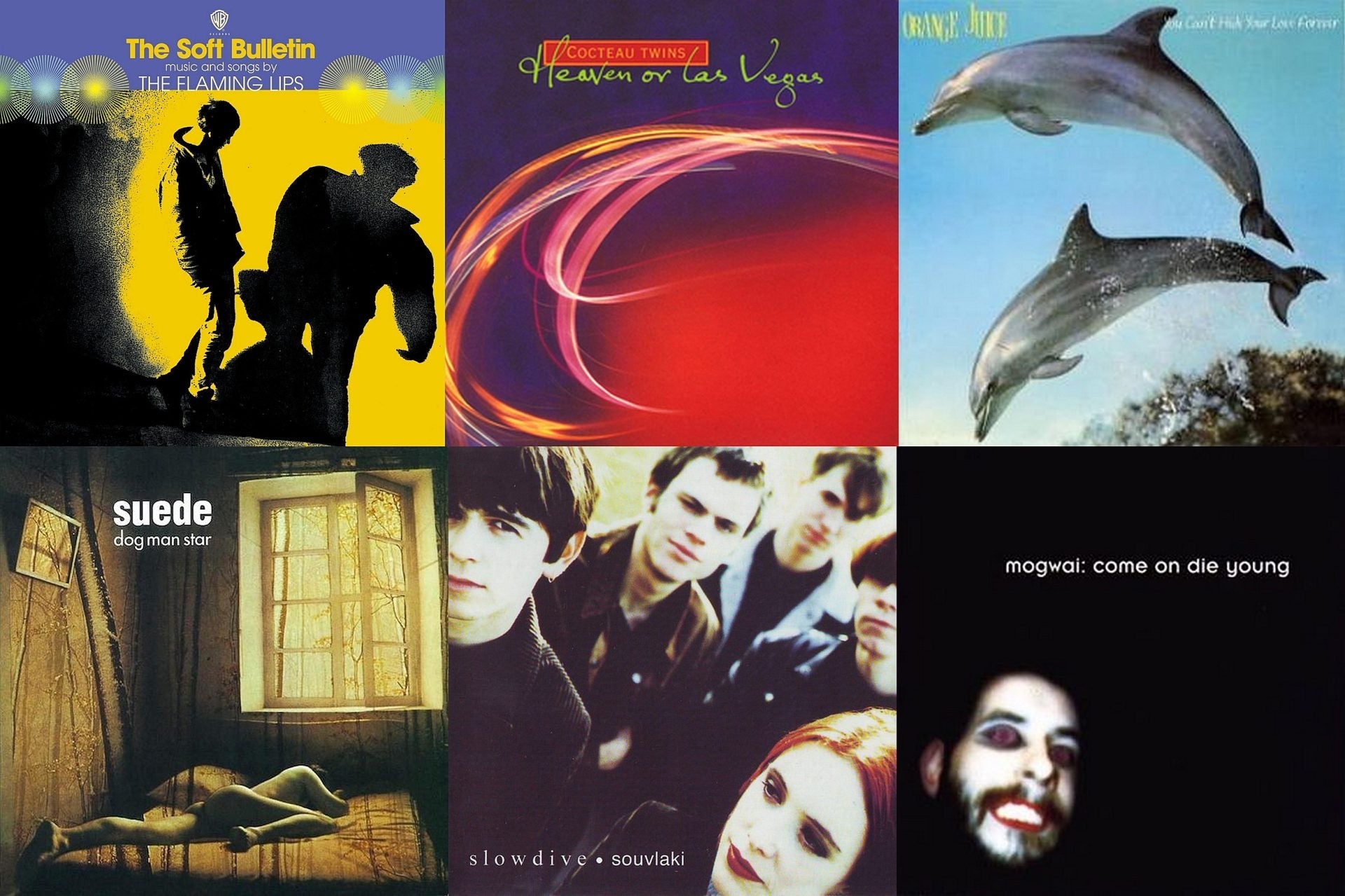 mbrs of Blur, Oasis, Ride, Slowdive, Suede, Cocteau Twins & more hosting online listening parties of classic albums