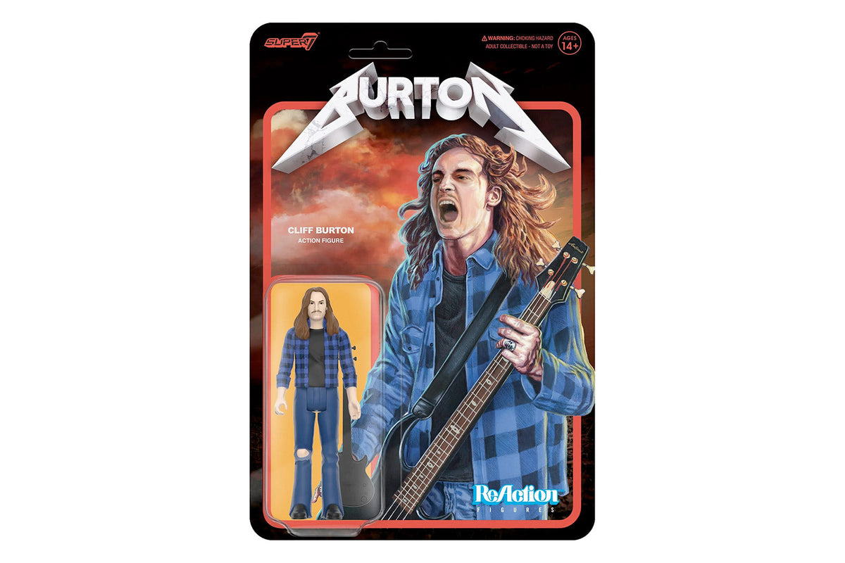 Metallica’s Cliff Burton: new action figure announced