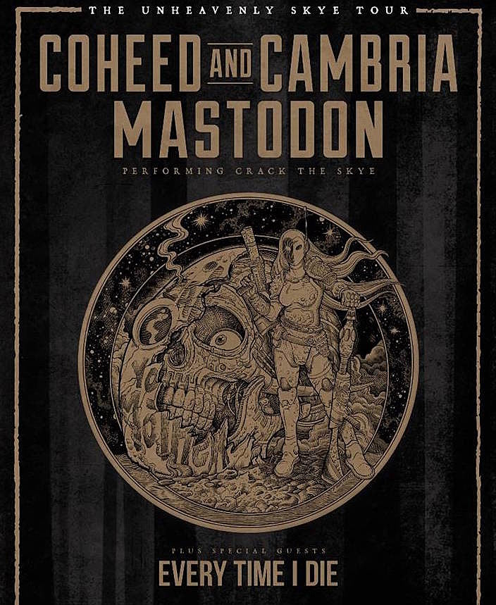 Coheed & Cambria, Mastodon, Every Time I Die NY/NJ tix on BV presale (password)