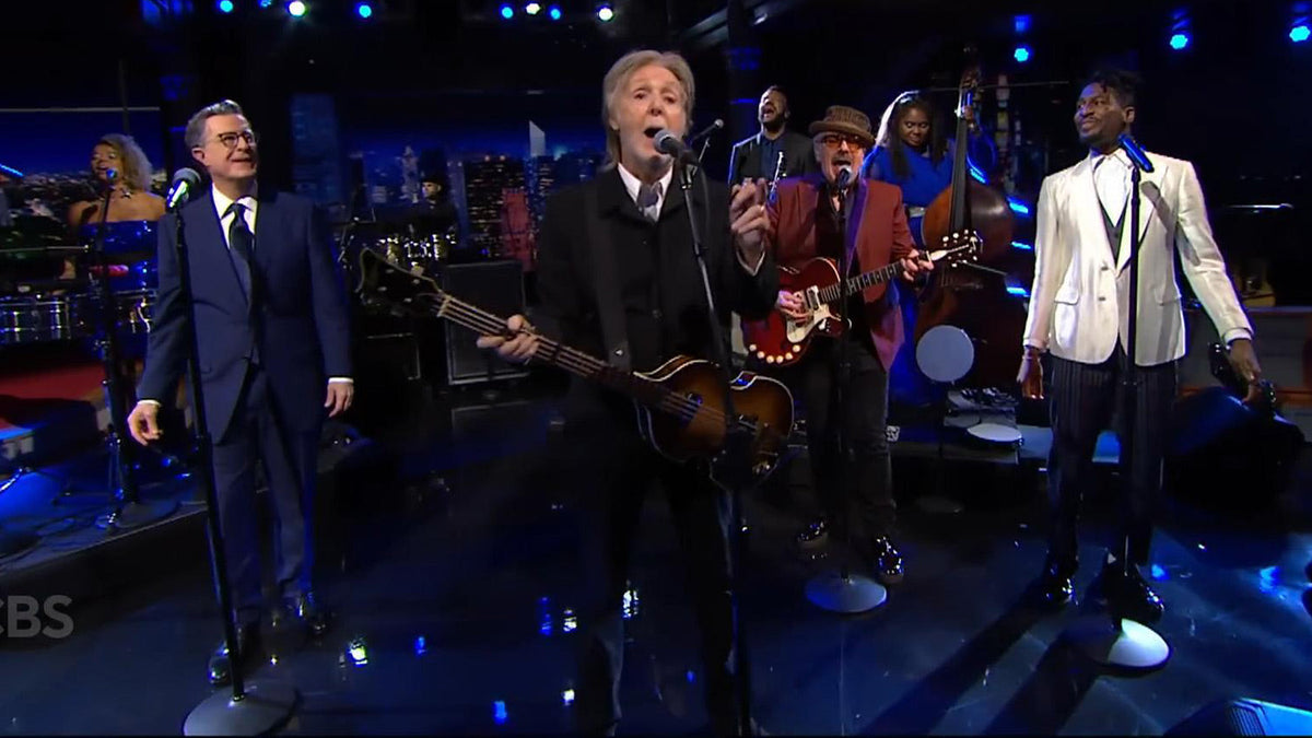 Watch Paul McCartney, Elvis Costello, Jon Batiste & more join Colbert on The Late Show’s last episode