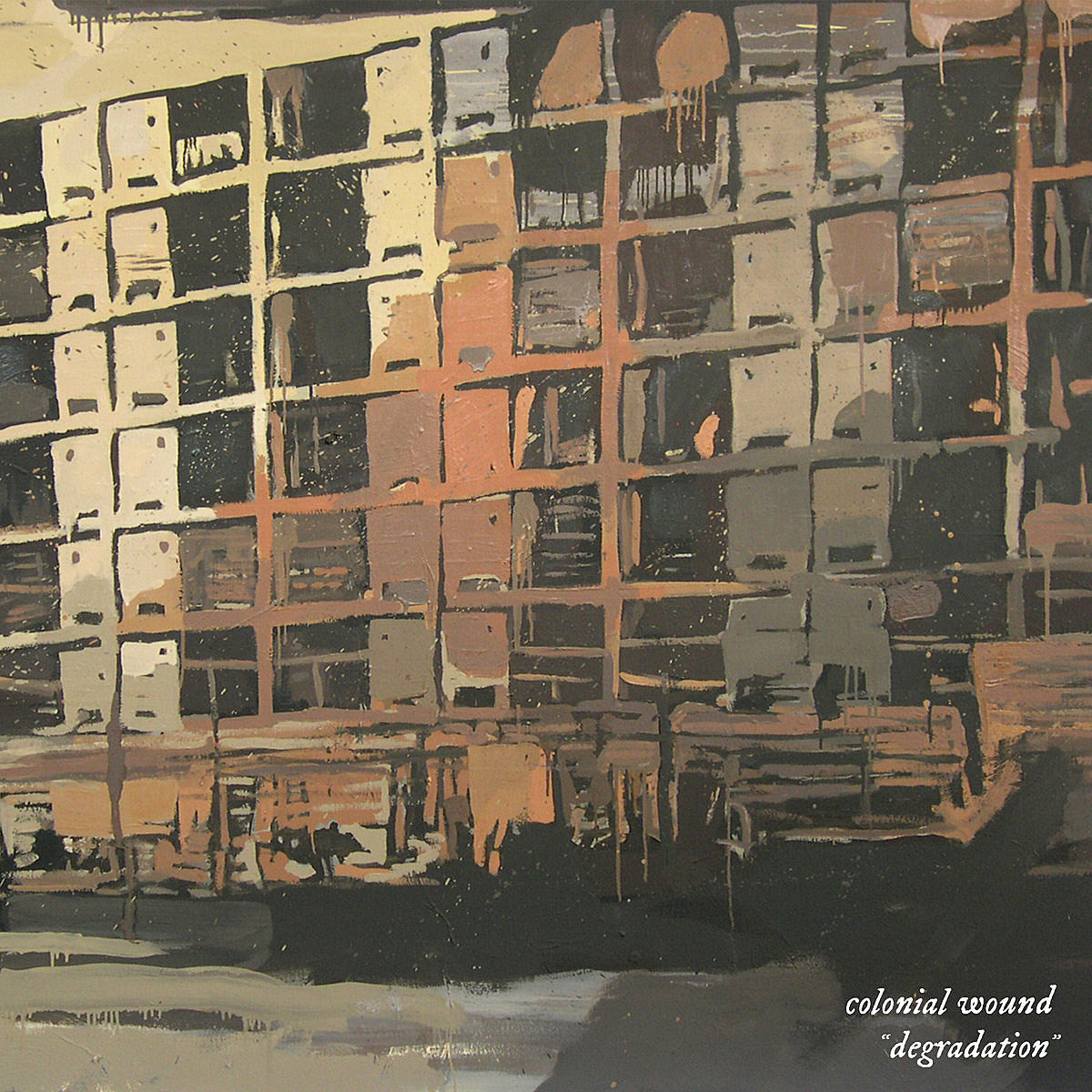 Stream Colonial Wound’s (mem Yashira) new sludgy post-hardcore EP ‘Degradation’