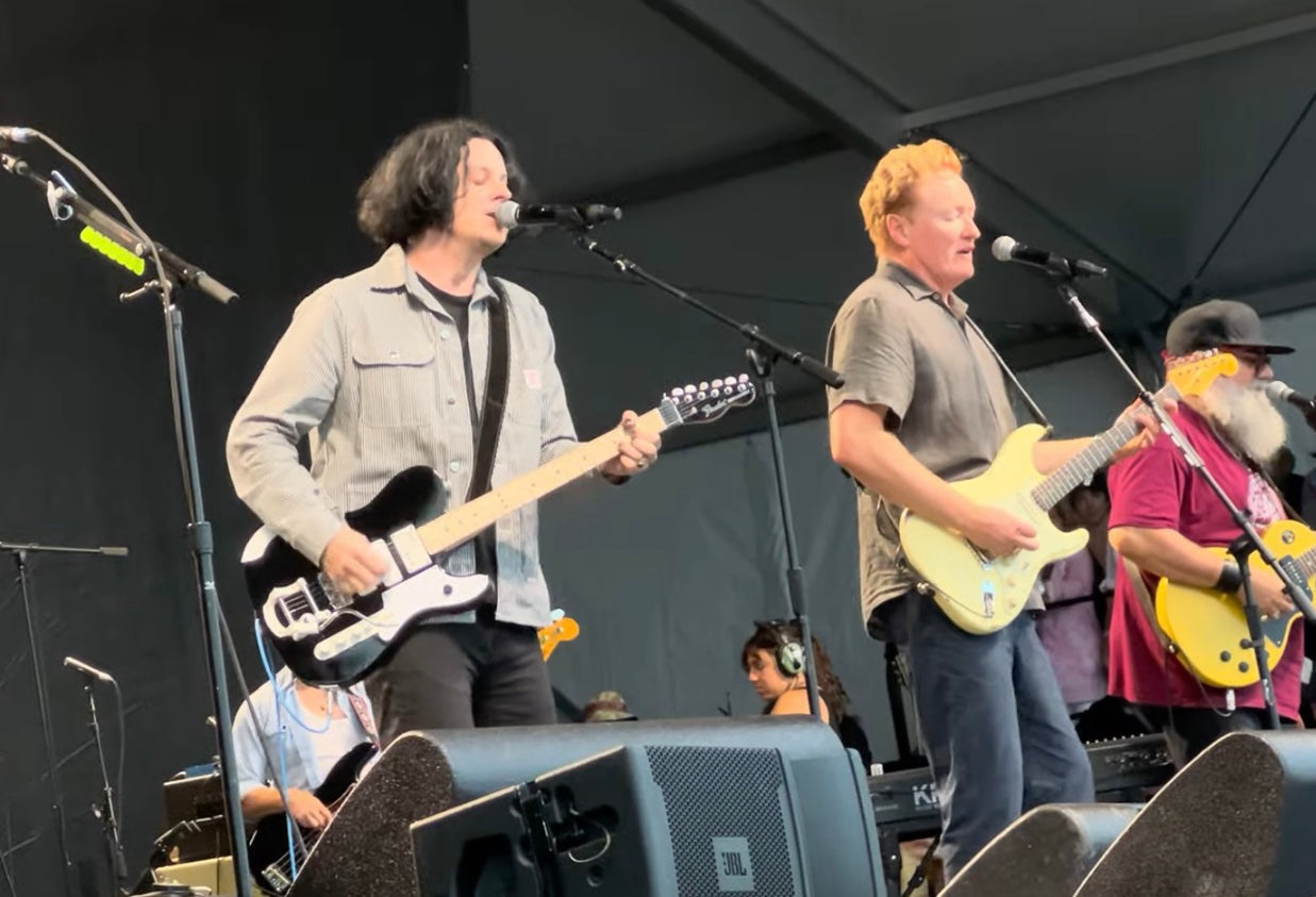 Conan O’Brien brought out Jack White, Triumph, Brittany Howard, Mavis Staples & more at Newport Folk Fest (video, setlist)