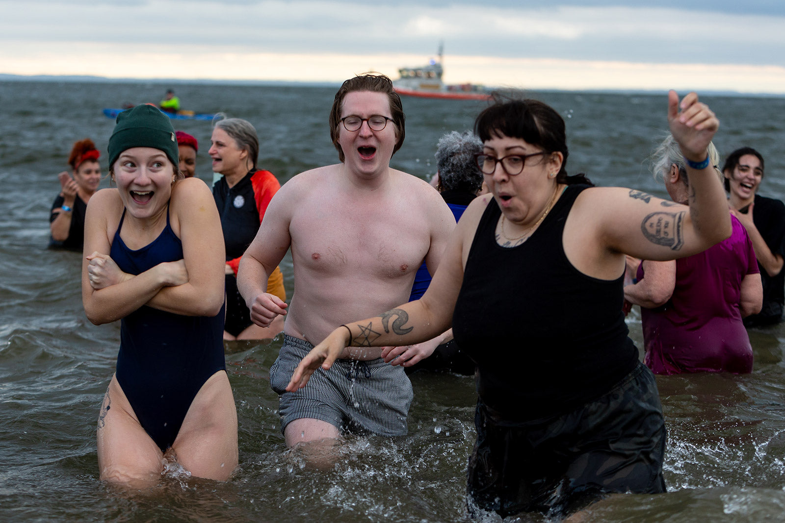 Coney Island New Year’s Day Polar Bear Plunge 2025 in pics
