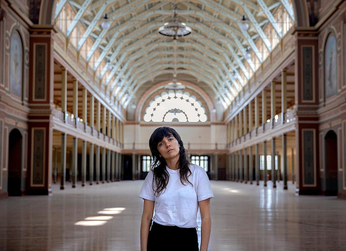 Courtney Barnett performing full-band livestream show in December