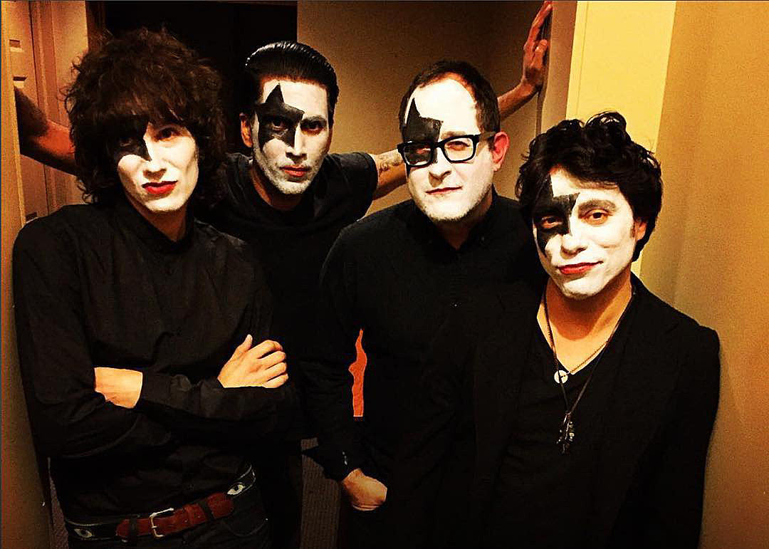 Craig Finn & John K Samson played City Winery dressed as Paul Stanley for Halloween