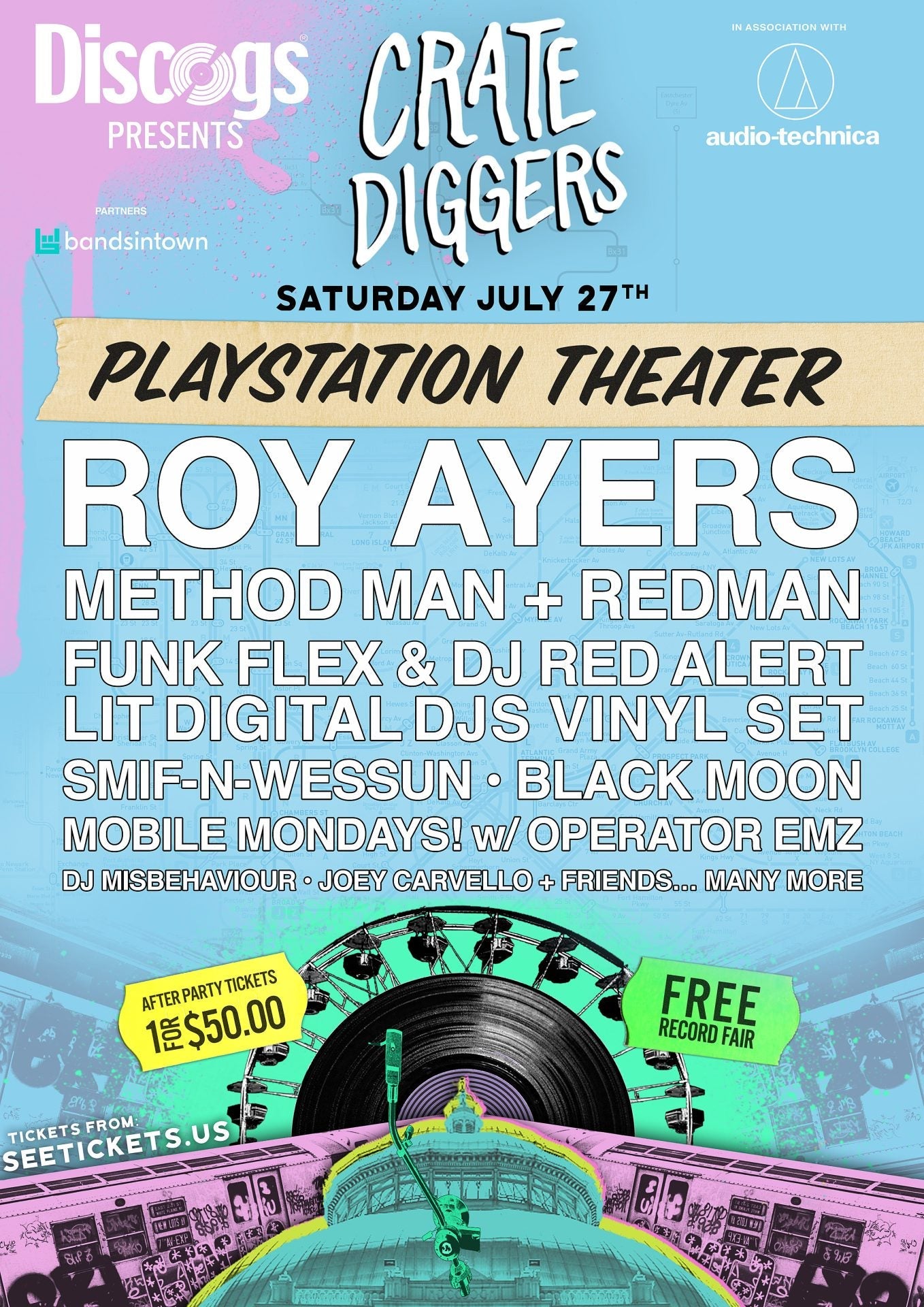 Roy Ayers, Smif-N-Wessun & more added to Discogs’ “Crate Diggers” record fair this weekend