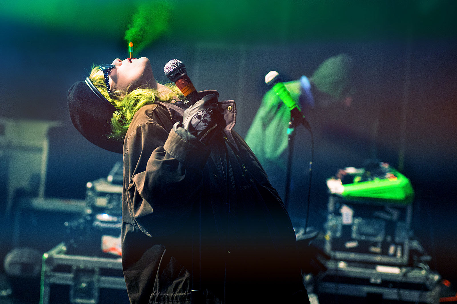 Crystal Castles @ Brooklyn Steel (pics)
