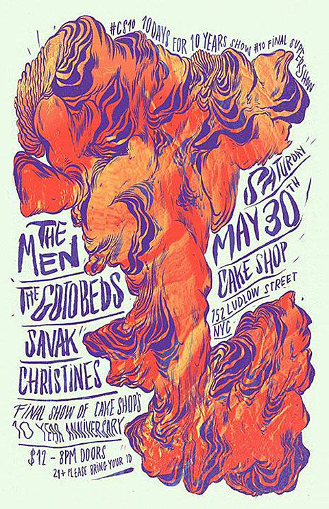 The Men are back, added to final Cake Shop “super show” w/ Gotobeds, SAVAK & Christines, playing Paris’ City Sounds Fest