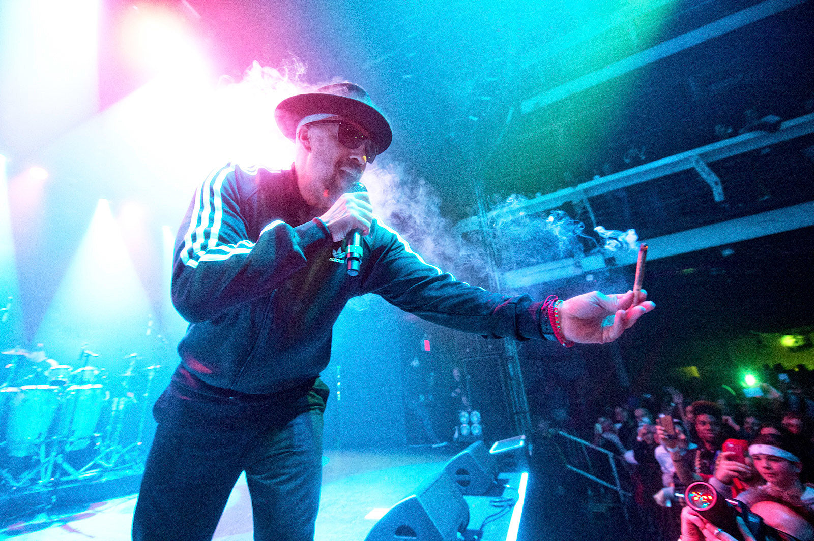 Cypress Hill dressed as Run DMC at Terminal 5 with Naughty by Nature (pics)