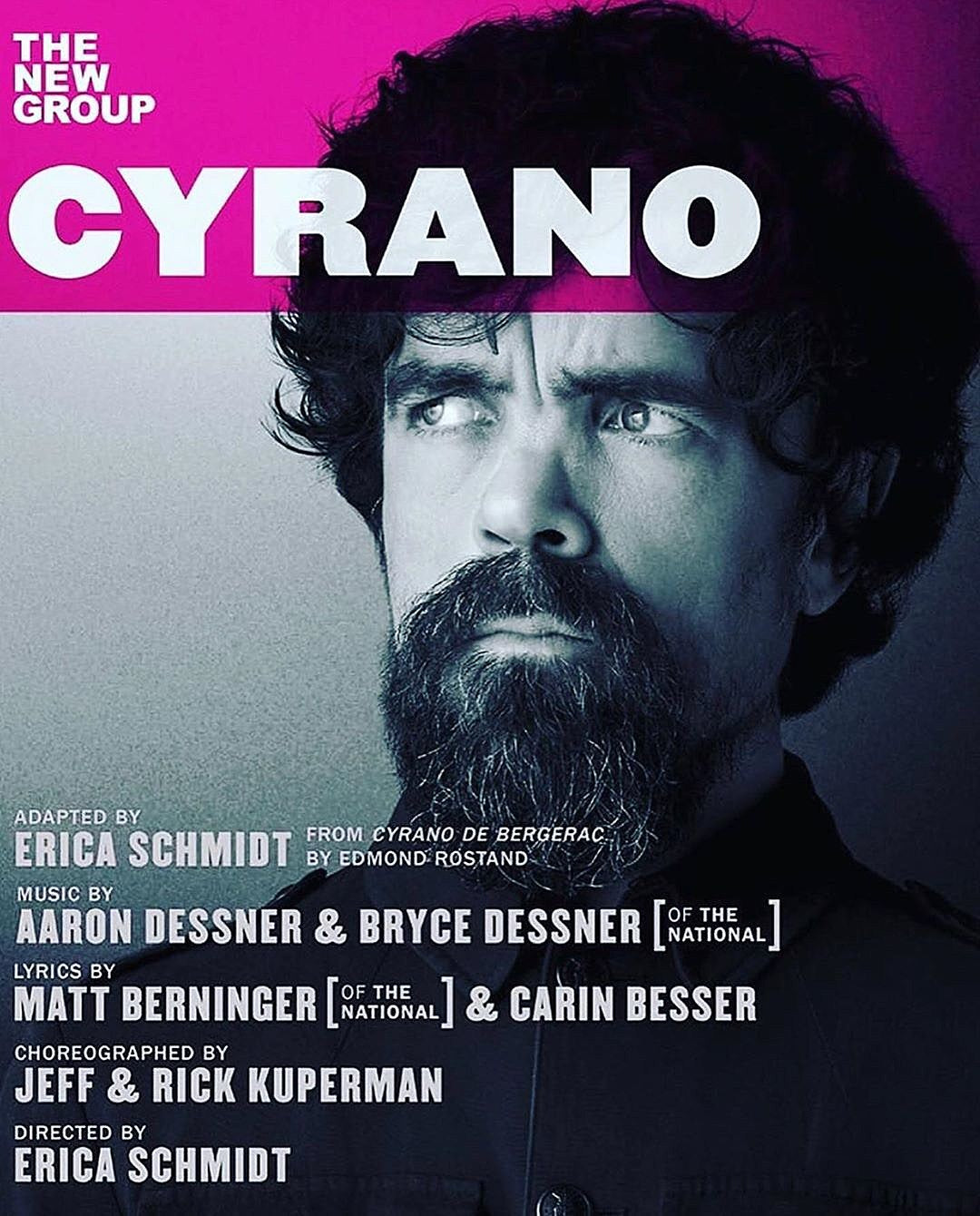 ‘Cyrano’ with Peter Dinklage & music by The National coming to off-Broadway this fall