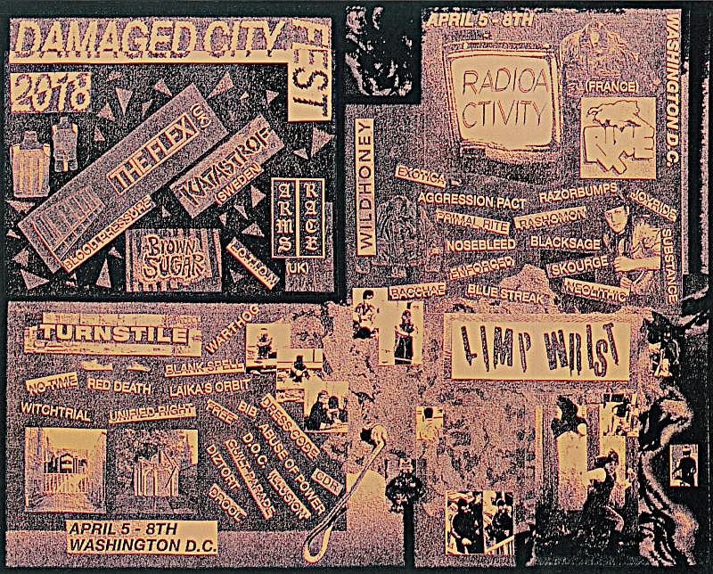Damaged City 2018 lineup (Limp Wrist, Turnstile, Radioactivity, Rixe & more)
