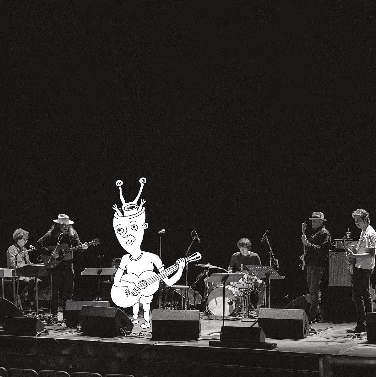 Daniel Johnston & Tweedy vinyl-only live album out this month (listen to “Worried Shoes”)